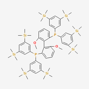 (S)-(6,6'-Dimethoxy-[1,1'-biphenyl]-2,2'-diyl)bis(bis(3,5-bis(trimethylsilyl)phenyl)phosphine)