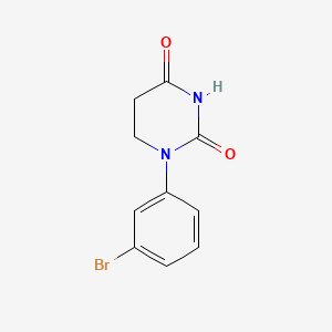 1-(3-Bromophenyl)dihydropyrimidine-2,4(1H,3H)-dione