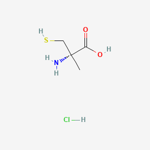 (S)-2-Amino-3-mercapto-2-methylpropanoic acid hydrochloride