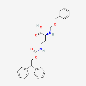 (S)-4-((((9H-fluoren-9-yl)methoxy)carbonyl)amino)-2-(((benzyloxy)carbonyl)amino)butanoic acid
