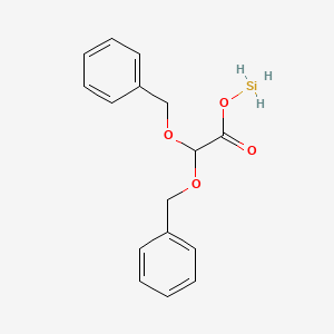 DIBENZYLOXYACETOXYSILANE