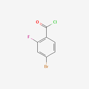 4-Bromo-2-fluorobenzoyl chloride, 98%