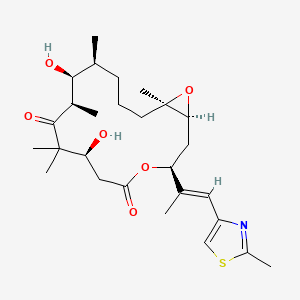 (1S,3S,7S,10R,11S,12S,16R)-7,11-Dihydroxy-8,8,10,12,16-pentamethyl-3-((E)-1-(2-methylthiazol-4-yl)prop-1-en-2-yl)-4,17-dioxabicyclo[14.1.0]heptadecane-5,9-dione
