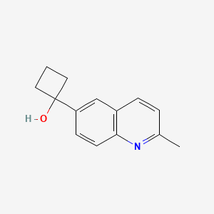 1-(2-Methyl-6-quinolinyl)cyclobutanol