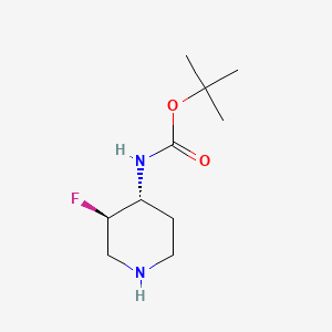 tert-Butyl ((3R,4R)-3-fluoropiperidin-4-yl)carbamate