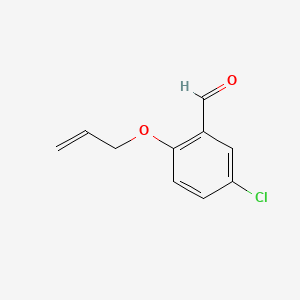 2-(Allyloxy)-5-chlorobenzenecarbaldehyde