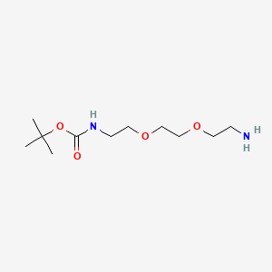 Tert-Butyl (2-(2-(2-aminoethoxy)ethoxy)ethyl)carbamate, 95+%
