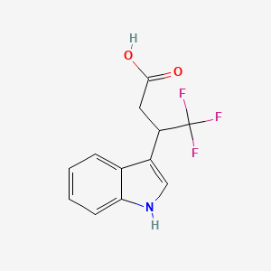 4,4,4-Trifluoro-3-(3-Indolyl)Butyric Acid