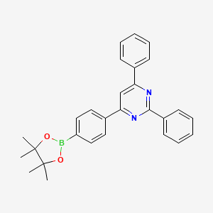 2,4-Diphenyl-6-[4-(4,4,5,5-tetramethyl-1,3,2-dioxaborolan-2-yl)phenyl]pyrimidine