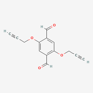 2,5-Bis(prop-2-yn-1-yloxy)terephthalaldehyde