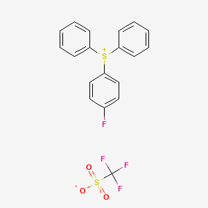 (4-Fluorophenyl)diphenylsulfonium Trifluoromethanesulfonate