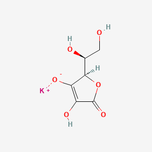 Potassium (R)-2-((S)-1,2-dihydroxyethyl)-4-hydroxy-5-oxo-2,5-dihydrofuran-3-olate