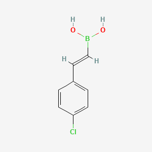 trans-2-(4-Chlorophenyl)vinylboronic acid, 97%