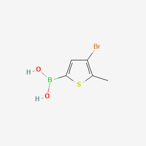 (4-Bromo-5-methylthiophen-2-yl)boronic Acid(contains varying amounts of Anhydride)