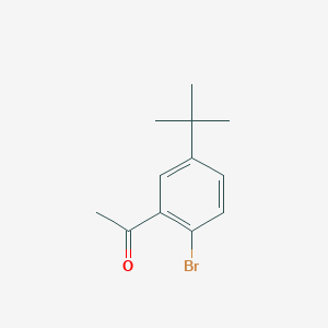 1-[2-Bromo-5-(1，1-dimethylethyl)phenyl]ethanone