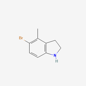 5-Bromo-2，3-dihydro-4-methyl-1H-indole