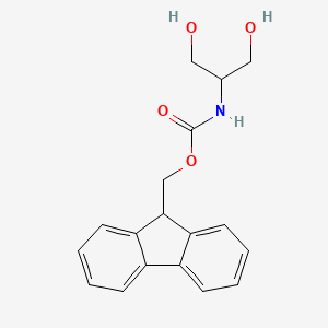 (9H-fluoren-9-yl)methyl (1,3-dihydroxypropan-2-yl)carbamate