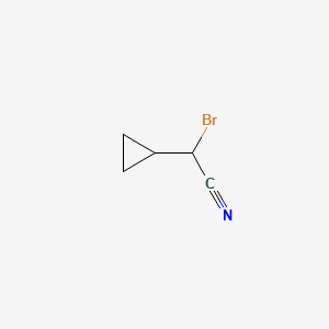 2-Bromo-2-cyclopropylacetonitrile