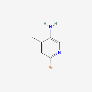 5-Amino-2-bromo-4-methylpyridine, 98%