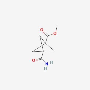 Methyl 3-carbamoylbicyclo[1.1.1]pentane-1-carboxylate