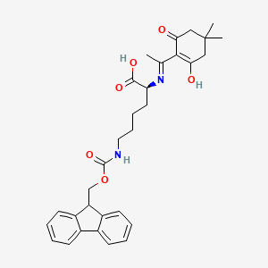 N^a-1-(4,4-Dimethyl-2,6-dioxocyclohex-1-ylidene)ethyl-N^e-Fmoc-L-lysine, 98%