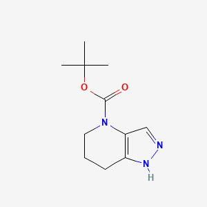 tert-Butyl 6,7-dihydro-1H-pyrazolo[4,3-b]pyridine-4(5H)-carboxylate