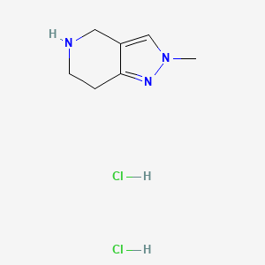 4,5,6,7-Tetrahydro-2-methyl-2H-pyrazolo[4,3-c]pyridine dihydrochloride
