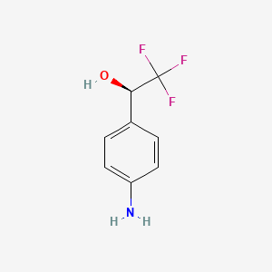 (R)-1-(4-Aminophenyl)-2,2,2-trifluoroethan-1-ol