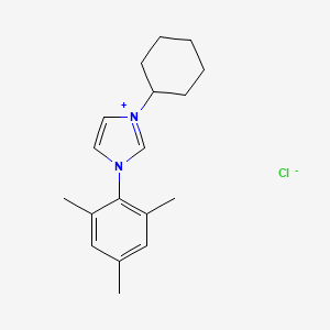1-Cyclohexyl-3-mesityl-1H-imidazol-3-ium chloride