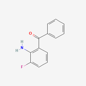 (2-Amino-3-fluorophenyl)(phenyl)methanone