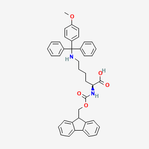 (S)-2-((((9H-Fluoren-9-yl)methoxy)carbonyl)amino)-6-(((4-Methoxyphenyl)diphenylmethyl)amino)hexanoic acid