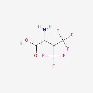 4,4,4,4',4',4'-Hexafluoro-DL-valine, 97%