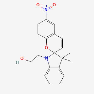 2-(3',3'-Dimethyl-6-nitrospiro[chromene-2,2'-indolin]-1'-yl)ethanol, 93%
