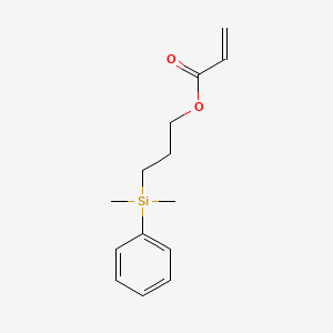 3-(Dimethylphenylsilyl)propyl 2-propenoate