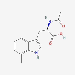 N-Acetyl-7-methyl-D-tryptophan