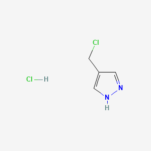 4-(CHLOROMETHYL)-1H-PYRAZOLEHYDROCHLORIDE