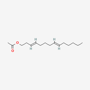 (3E,8Z)-Tetradeca-3,8-dien-1-yl acetate