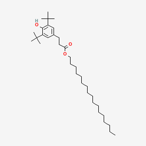 Heptadecyl 3,5-bis(1,1-dimethylethyl)-4-hydroxybenzenepropanoate