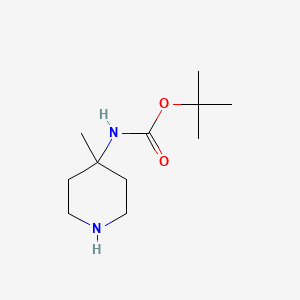 tert-Butyl (4-Methylpiperidin-4-yl)carbamate