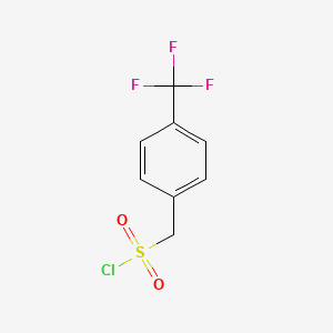 [4-(Trifluoromethyl)phenyl]methanesulfonyl chloride