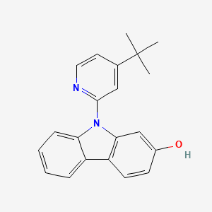9-[4-(tert-Butyl)pyridin-2-yl]-9H-carbazol-2-ol
