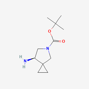 (R)-tert-Butyl 7-amino-5-azaspiro[2.4]heptane-5-carboxylate