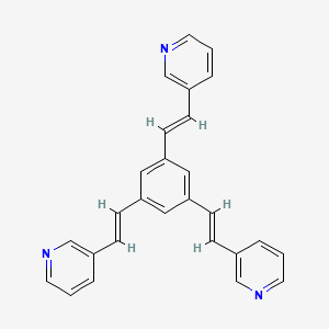 3，3′，3′′-[1，3，5-Benzenetriyltri-(1E)-2，1-ethenediyl]tris[pyridine]