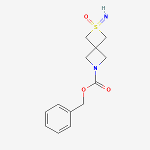 Benzyl 2-imino-2λ6-thia-6-azaspiro[3.3]heptane-6-carboxylate 2-oxide
