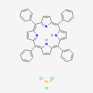 (SP-5-12)-Chloro[5,10,15,20-tetraphenyl-21H,23H-porphinato(2-)-κN21,κN22,κN23,κN24]iron