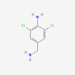 4-(Aminomethyl)-2,6-dichloroaniline