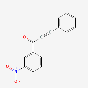 1-(3-Nitrophenyl)-3-phenylprop-2-yn-1-one