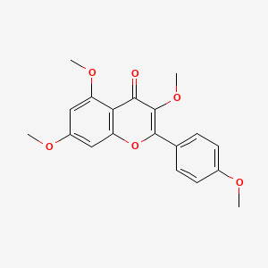3,5,7-Trimethoxy-2-(4-methoxyphenyl)-4H-chromen-4-one