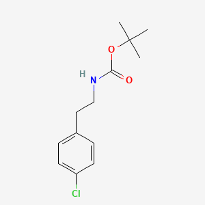 Tert-butyl N-[2-(4-chlorophenyl)ethyl]carbamate