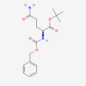 (S)-tert-Butyl 5-amino-2-(((benzyloxy)carbonyl)amino)-5-oxopentanoate
